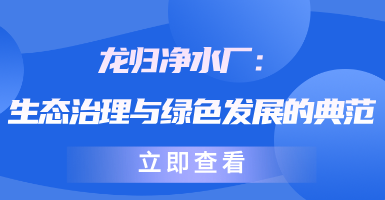 龍歸凈水廠：生態治理與綠色發展的典范